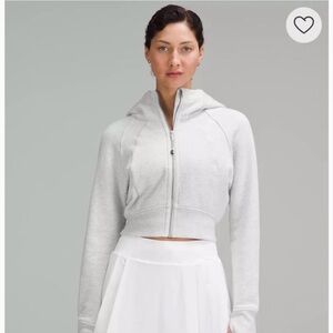 Lululemon Scuba Full-Zip Cropped Hoodie